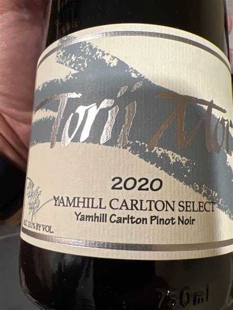 2020 Torii Mor Pinot Noir Select Yamhill Carlton USA Oregon