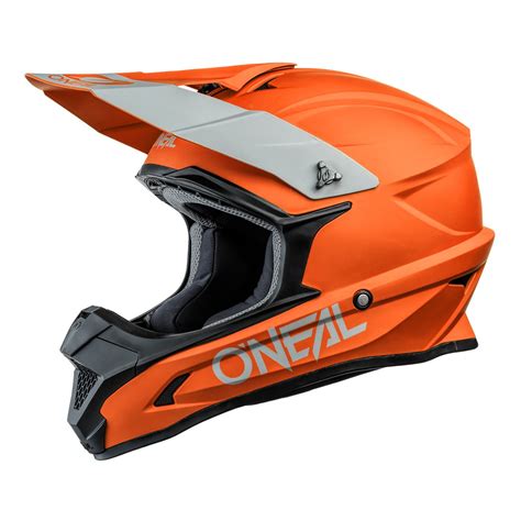 O Neal Series Solid Motocross Enduro Mtb Helm Orange Oneal Von