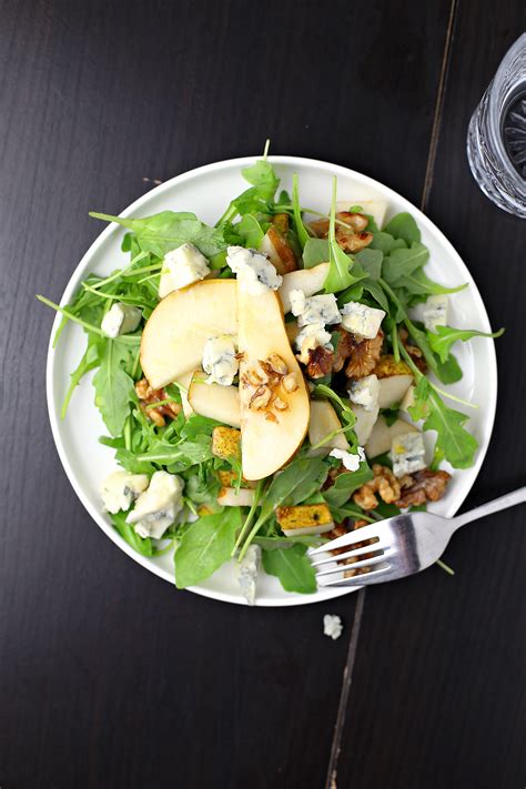 Birnen Gorgonzola Salat Mit Karamellisierten Waln Ssen Marisa S Table