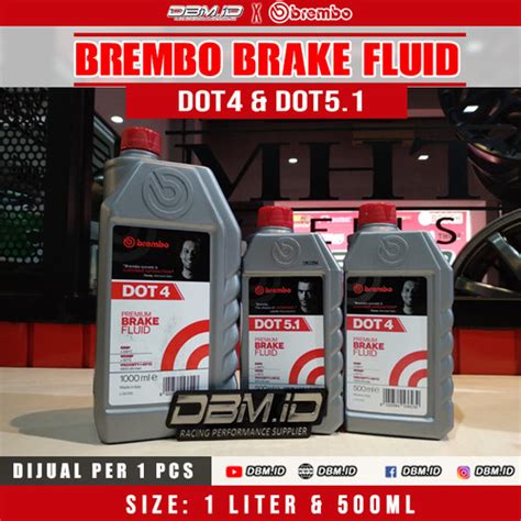 Jual Oli Minyak Rem Brembo Dot Premium Brake Fluid L Ml