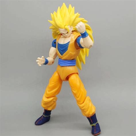 Super Saiyan 3 Articulado Dragon Ball SHF Goku Action Figure Boneco