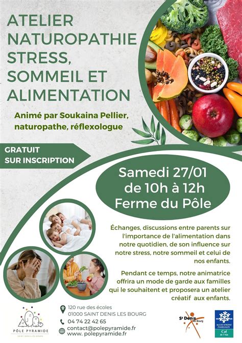 Atelier Naturopathie Stress Sommeil Et Alimentation Activit