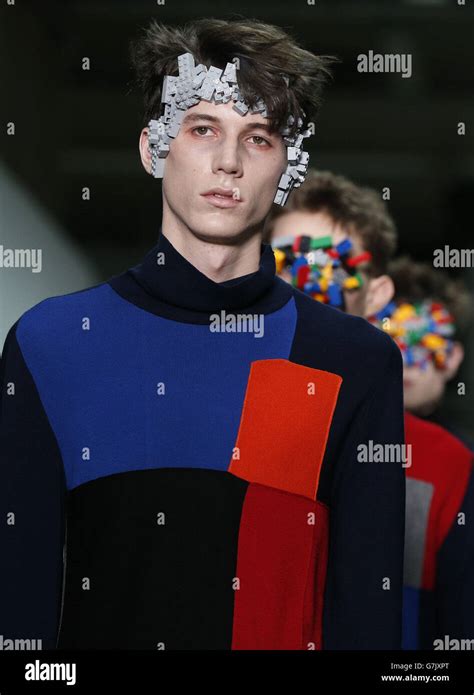 Agi Sam Catwalk London Collections Men 2015 Stock Photo Alamy