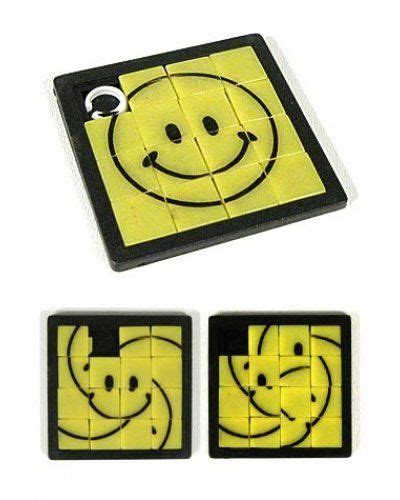 Smiley Face Slide Puzzle Race Set Of 2 My Childhood Memories