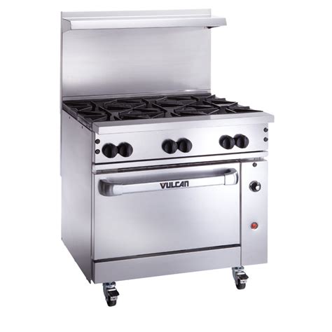 Vulcan 36s 6b 6 Burner Endurance Restaurant Range Chefs Corner • Flanders Nj