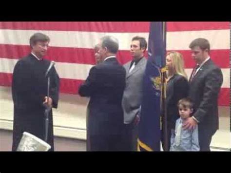 Rockland County Executive Ed Day Is Sworn In At A Ceremony In Pomona