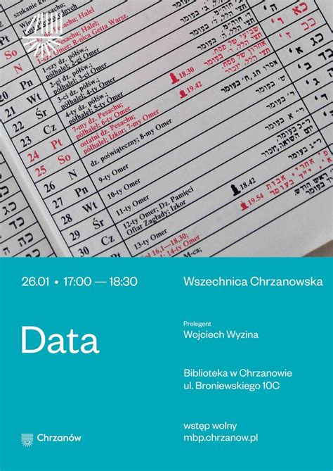 Wszechnica Chrzanowska Data Miejska Biblioteka Publiczna W Chrzanowie