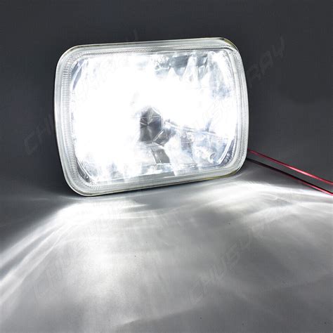 2pc 7x6inch Square Led Headlights For O Ldsmobile Cutlass Supreme 1978 1979 Ebay