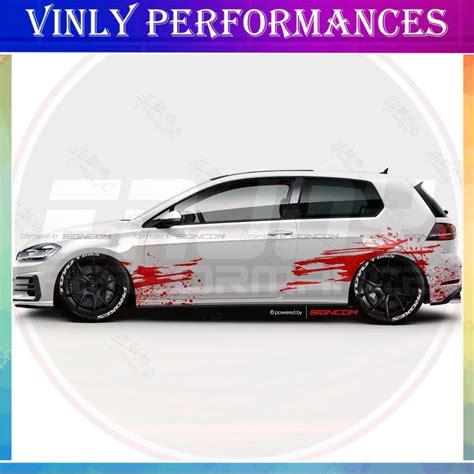 Jdm Car Stickers Exterior Details Stickers Car For Volkswagen Tsi Tcr