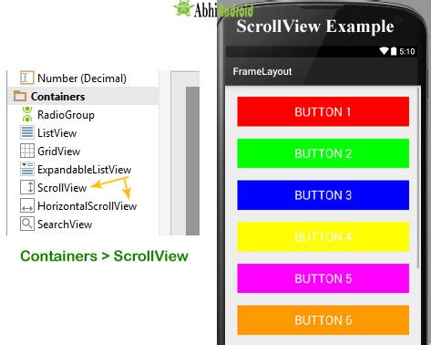 Scrollview Vertical In Android Studiohow To Set Scrollview In Android