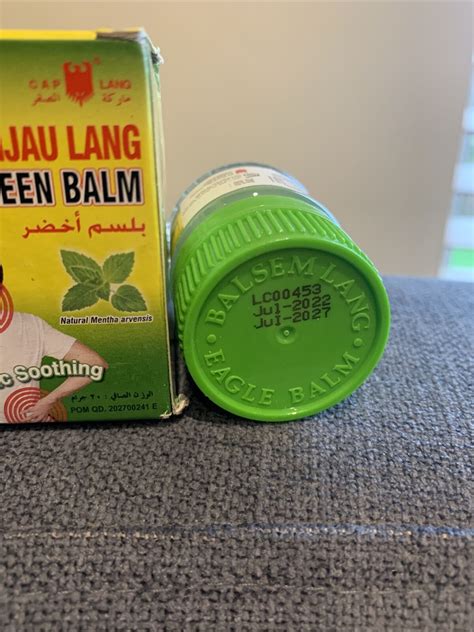 2xbalsem Hijau Lang Eagle Green Balm Soothing Joint And Muscle Pain