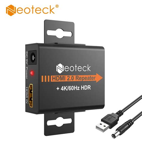 Neoteck Hdmi Compatible Repeater Extender P D K Booster Adapter