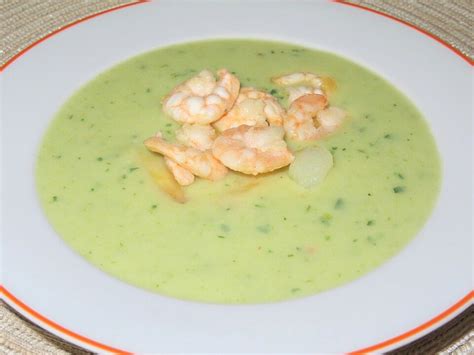 Spargelsuppe Mit Garnelen Von Soskoechin Chefkoch