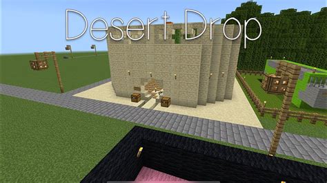 How To Build Stampy S Lovely World Desert Drop Youtube