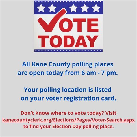 Kane County Il Clerk On Twitter Good Morning And Happy Electionday