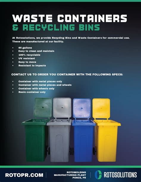 Waste Containers & Recycling Bins - ROTO Solutions