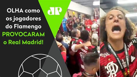 Meu Deus Jogadores Do Flamengo Provocam O Real Madrid Ap S O T Tulo