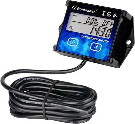 Amazon Runleader Digital Lcd Tach Hour Meter Maintenance Reminder