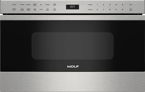 Wolf MD24TES 24 Inch Microwave Drawer with 1.2 cu. ft. Capacity, 950