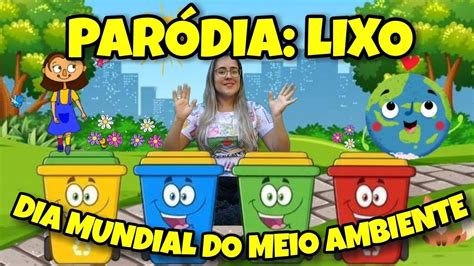 Par Dia Lixo Patinho Colorido M Sica Infantil De Junho Dia