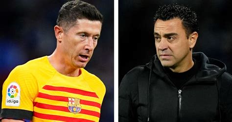 Lewandowski W Ogniu Krytyki Jest Reakcja Xaviego Fc Barcelona Og Asza