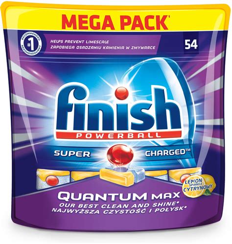 Finish Quantum Max Lemon Kapsu Ki Do Zmywarek Szt Opinie I