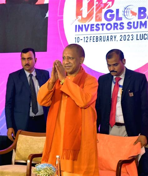 Mumbai Uttar Pradesh Cm Yogi Adityanath During The Up Global