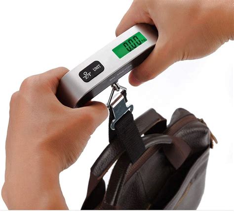 110lb 50kg Luggage Scale Electronic Digital Portable Suitcase Travel