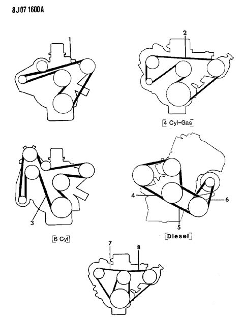 Q4061025 Genuine Jeep Belt Serpentine