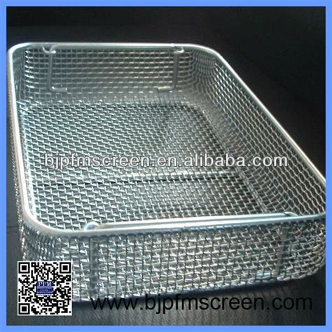 Sterilization Wire Mesh Trays Baskets Sterilizing Baskets High