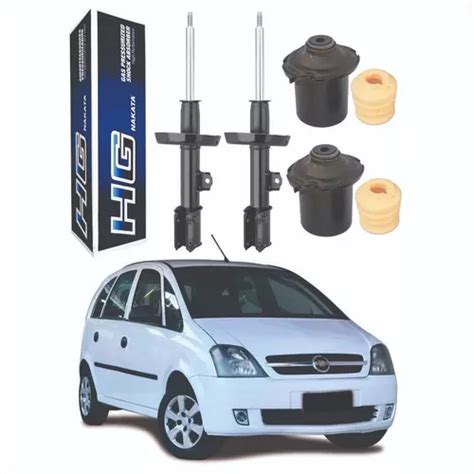 Par Amortecedor Dianteiro Meriva Nakata Kit