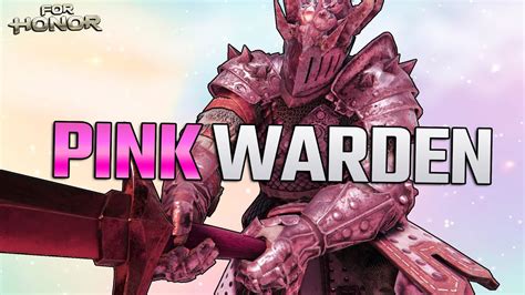 Pink Warden Claps S Tier For Honor Youtube