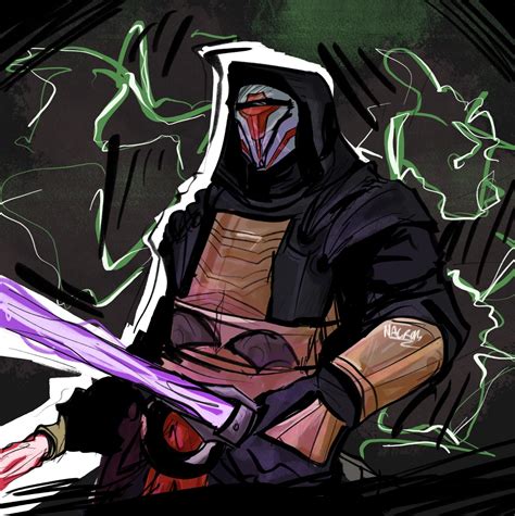 Revan Drawing : r/kotor