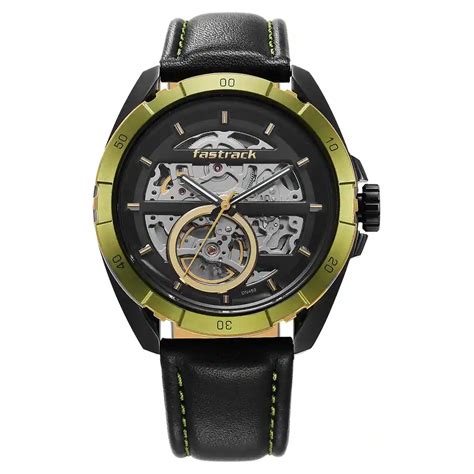 FASTRACK AUTOMATICS BLACK DIAL WATCH FOR GUYS 3297KL01 Eccoci Online Shop