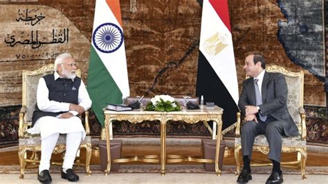 Egypt's president gives highest honor to visiting Indian prime minister ...