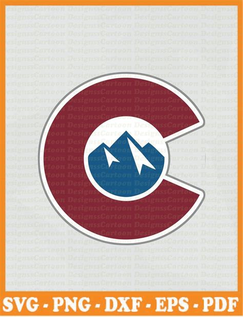 Colorado Avalanche Nhl Svg 07 Svg Dxf Cricut Silhouette Etsy