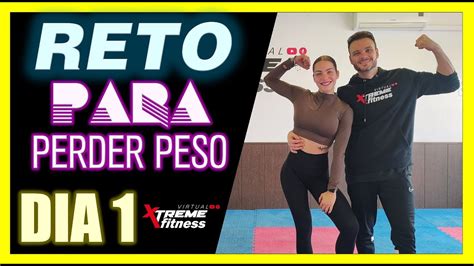 RETO Para PERDER PESO DIA 1 CARDIO TRAINING 2023 YouTube