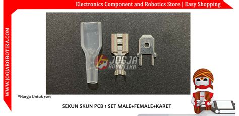 SEKUN SKUN PCB 1 SET MALE FEMALE KARET