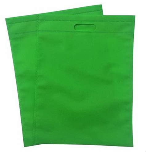 Plain Rectangle D Cut Non Woven Bag For Shopping At Rs 170 Kg In Rajkot