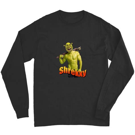 Shrekxy Shrek Cursed MemeShrekxy Shrek Cursed Meme Long Sleeves Sold By