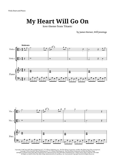 My Heart Will Go On Love Theme From Titanic Arr Langanho Sheet