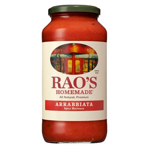 Rao's Homemade Arrabbiata Sauce Spicy Tomato Sauce & Pasta Sauce Premium Quality All Natural ...