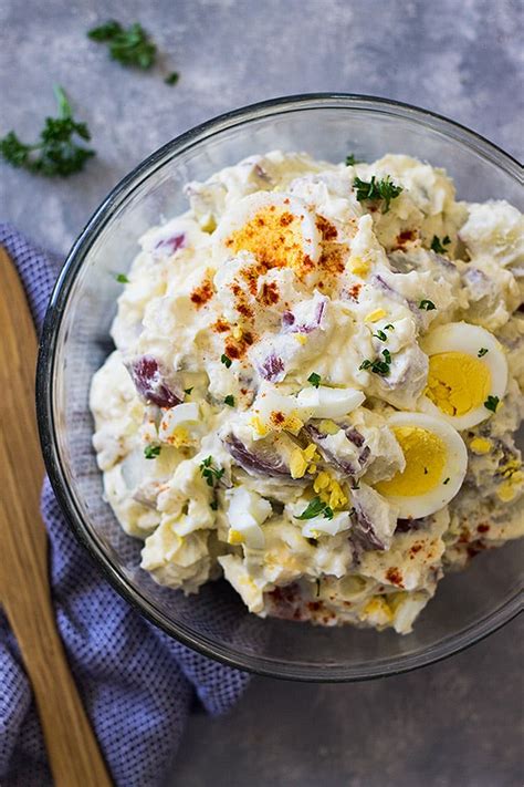 Old Fashioned Potato Salad Countryside Cravings