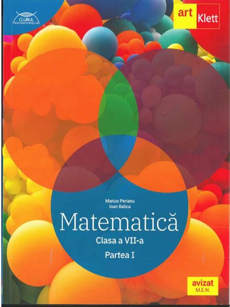 Culegere Clubul Matematicienilor Clasa A 7 A Semipdf Version 1 Pdf