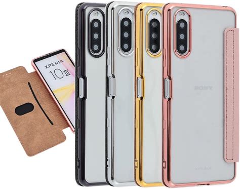 Amazon co jp Xperia10 III ケース 手帳型 花柄 Xperia10III カバー お花 かわいい エクスペリア10