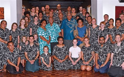 Pm Sitiveni Rabuka At The Waitangi Day Celebration