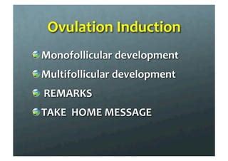 Ovulation Induction Protocols In Ivf Cycles Warda Ppt