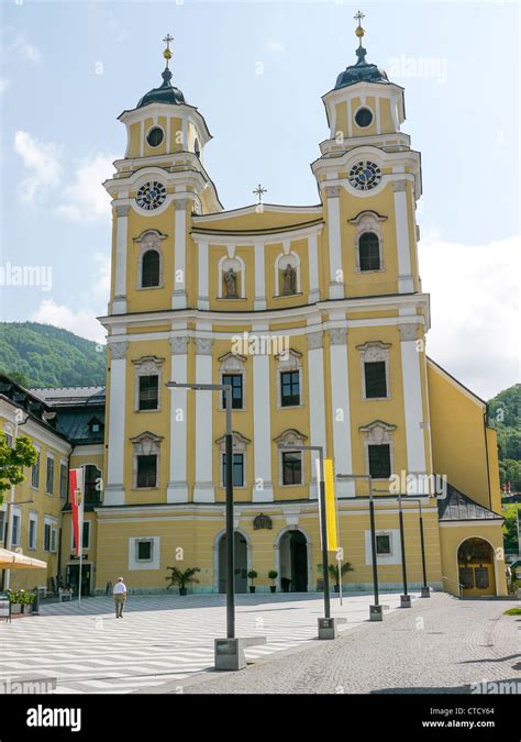 15th Century Mondsee Abbey Used In The Sound Of Music Mondsee Austria