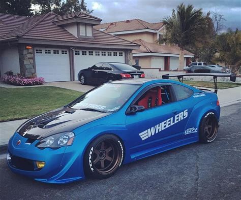 Widebody Rsx Lowered On Wheels 👌 👌 💯 All Around Solid Looking Ride