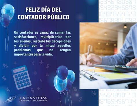 Feliz DÍa Del Contador PÚblico La Cantera